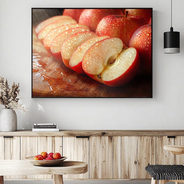 Apple Print Painting